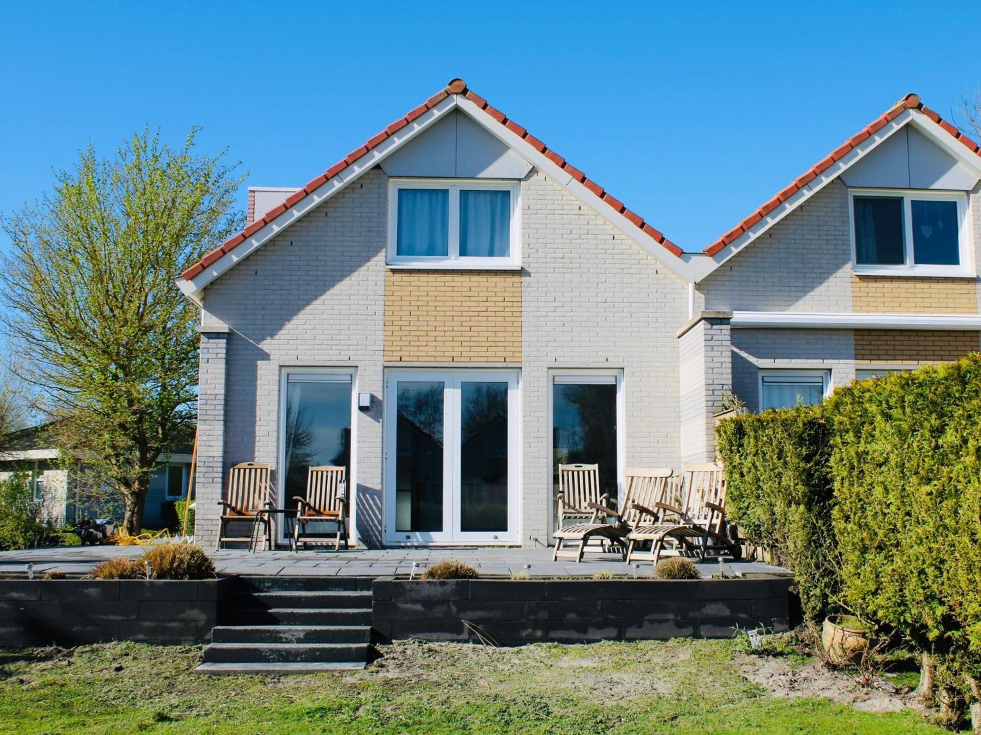 Prachtige Vakantievilla Aan Ijsselmeer Makkum Exterior photo